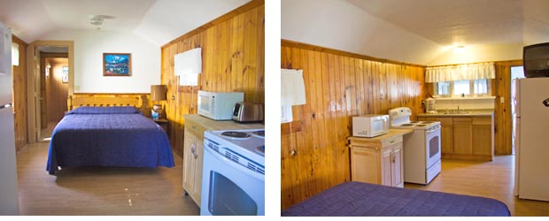 Interior of Cottage C