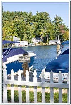 Lake view from Cottage porch